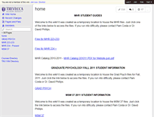 Tablet Screenshot of eduteachonline.wiki.trevecca.edu