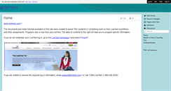 Desktop Screenshot of livetext.wiki.trevecca.edu