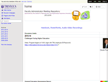 Tablet Screenshot of fac-admin.wiki.trevecca.edu