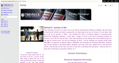 Desktop Screenshot of mjackson.wiki.trevecca.edu