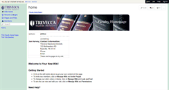 Desktop Screenshot of jharvey.wiki.trevecca.edu